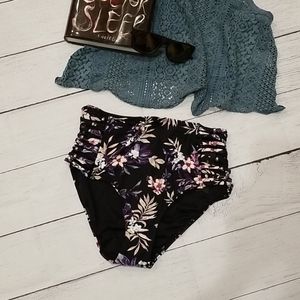 Ambrielle High Waist Bikini Bottom